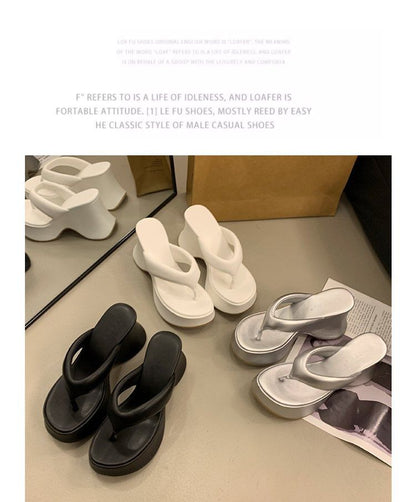 Flops Wedge Flip Heel Platform