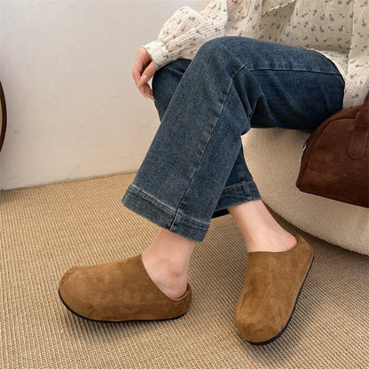 Platform Mules Plain