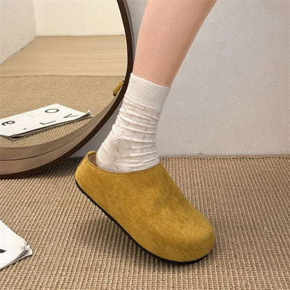 Platform Mules Plain