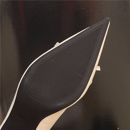 High Toe Pointed Lace-Up Heel Pumps