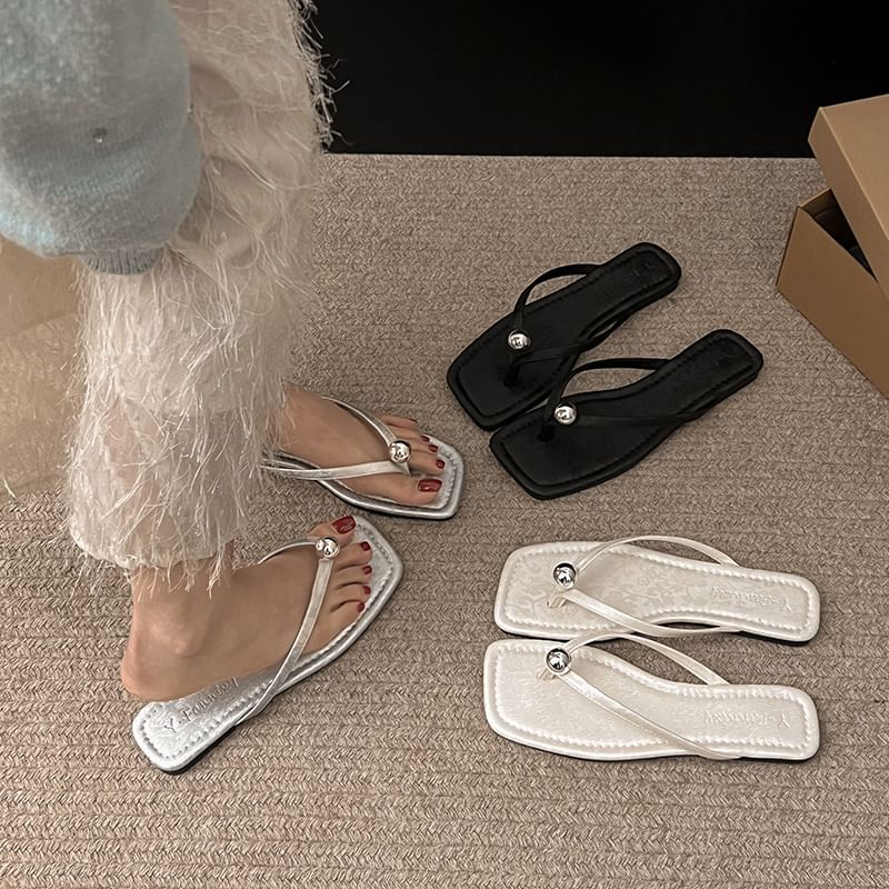 Shoes Flats Flops Sandals Flip Beach