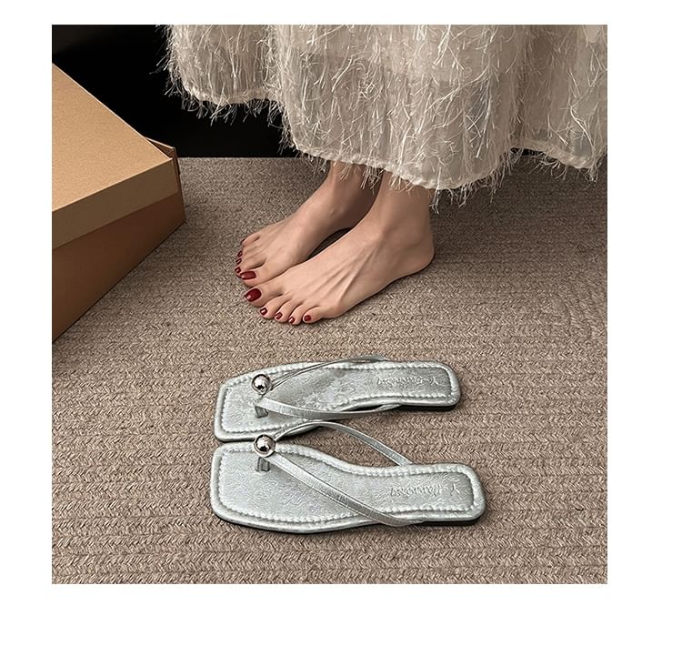 Shoes Flats Flops Sandals Flip Beach