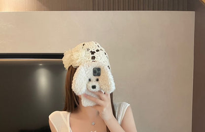 Slim Fit Cap-Sleeve Neck T-Shirt Lace Panel Bra Top / Bow Scoop