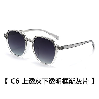 Geometric Frame Sunglasses