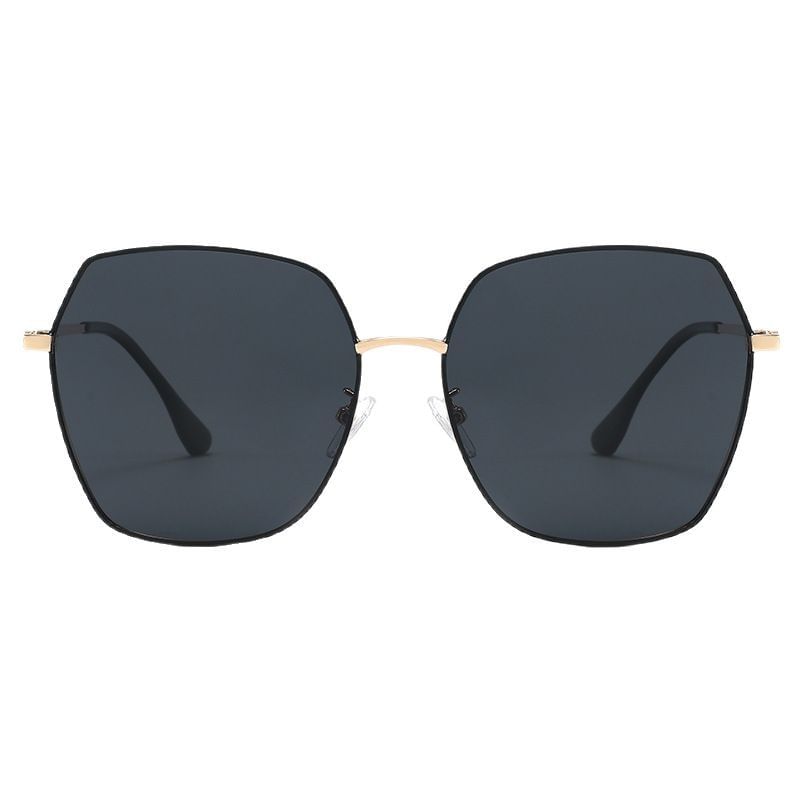 Geometric Metal Sunglasses