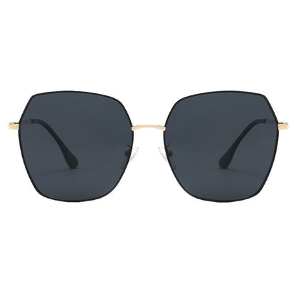 Geometric Metal Sunglasses