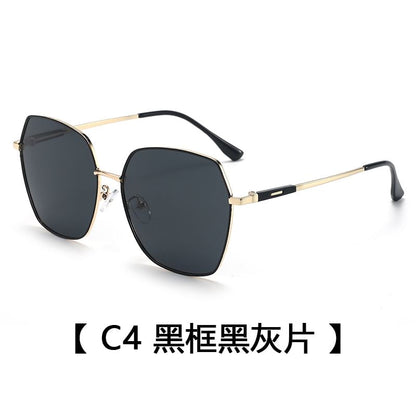 Geometric Metal Sunglasses