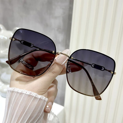 Metal Square Sunglasses