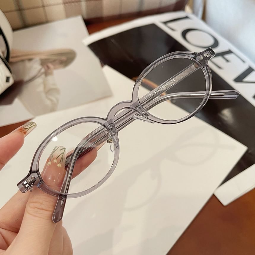 Frame Oval Glasses
