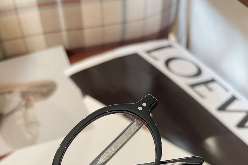 Frame Oval Glasses