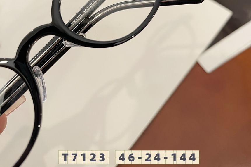 Frame Oval Glasses