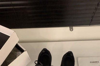 Bow Mary Jane Flat Mesh Shoes