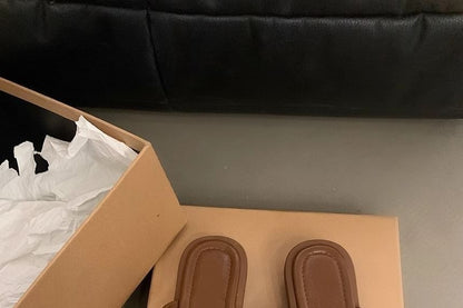 Flat Strappy Sandals Slide