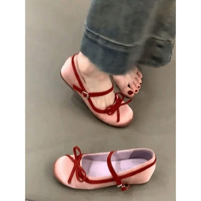 Hidden Shoes Bow Jane Two Wedge Heel Mary Tone