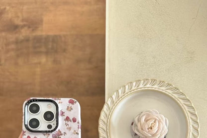Phone Floral with Magnetic (Compatible MagSafe) Case