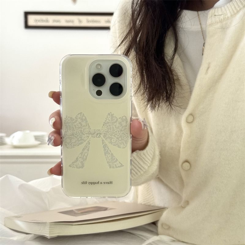 Bow Lace Phone Case