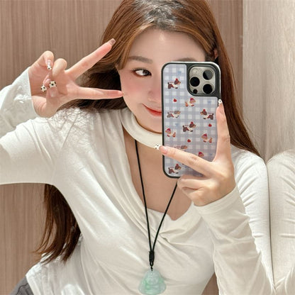 Phone Case Dog Plaid