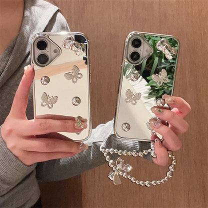 Butterfly Phone Case / Mirrored Set Strap