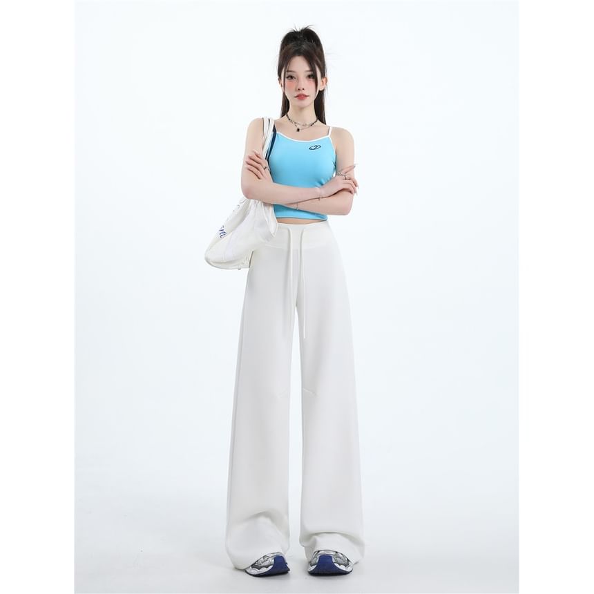 Wide Waist Sweatpants Drawstring Leg Designs) (Various