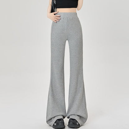 Flared Sweatpants High Rise
