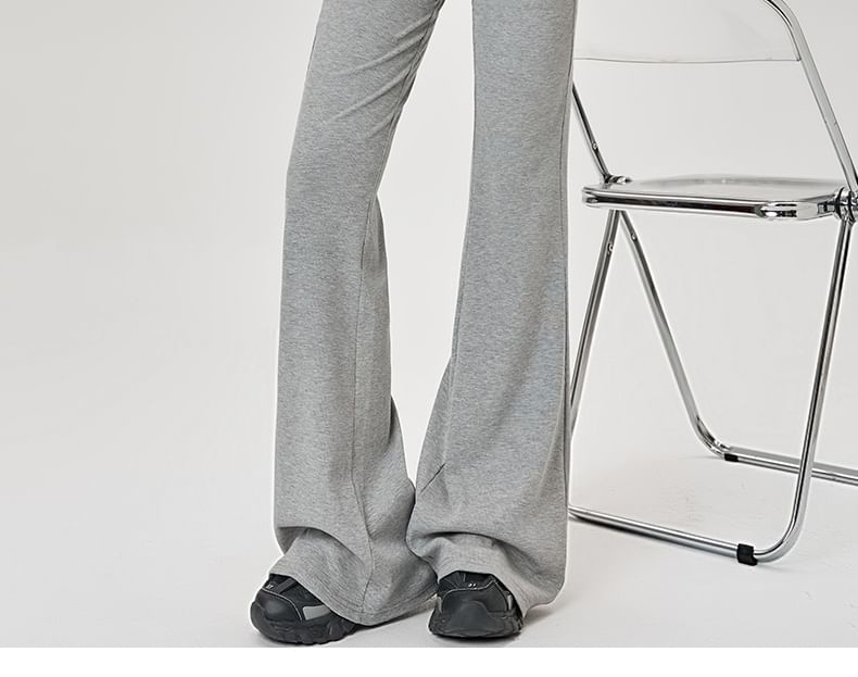 Flared Sweatpants High Rise