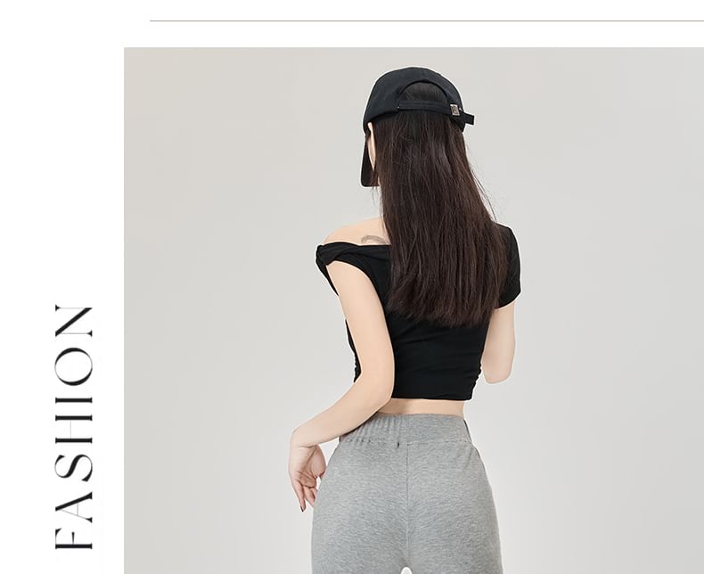 Flared Sweatpants High Rise