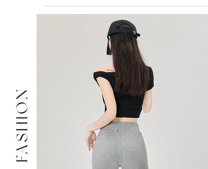 Flared Sweatpants High Rise