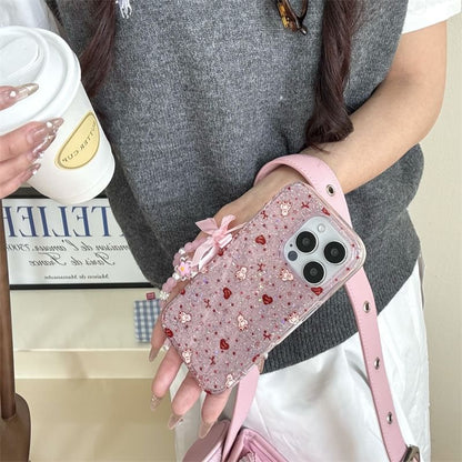 Bear Heart Phone Case / Strap / Set