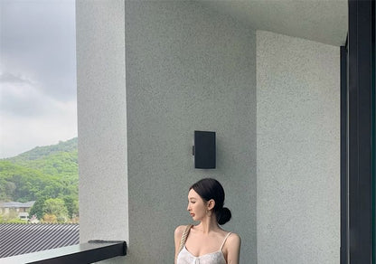 A-Line Jacquard / Bolero Maxi Floral Dress Spaghetti Strap