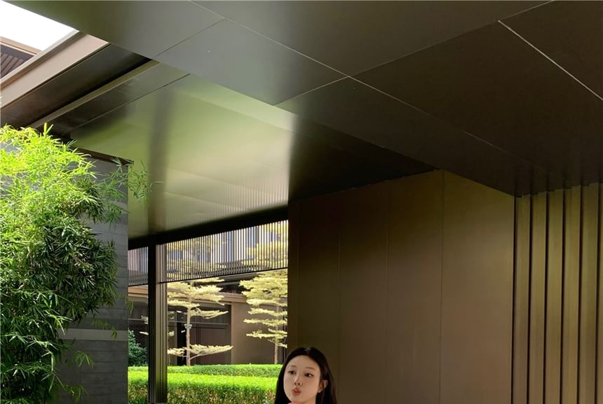 Camisole / Top Shorts Waist Neck Padded V-Neck High Lace Panel Round Sweat Cardigan Plain