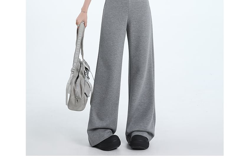 Waist High Trim Designs) Wide Leg (Various Sweatpants Contrast