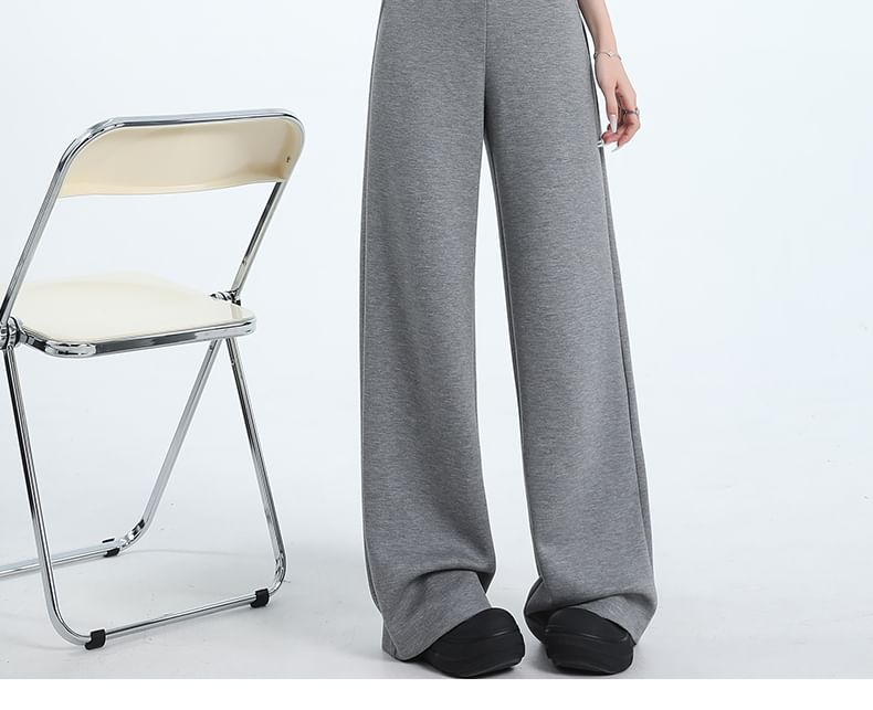 Waist High Trim Designs) Wide Leg (Various Sweatpants Contrast