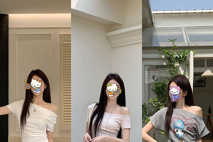 Maxi Plain Skirt Accordion A-Line High Pleated Waist