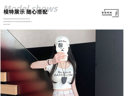 A-Line High Skirt Trim Mini Rise Lace Plain