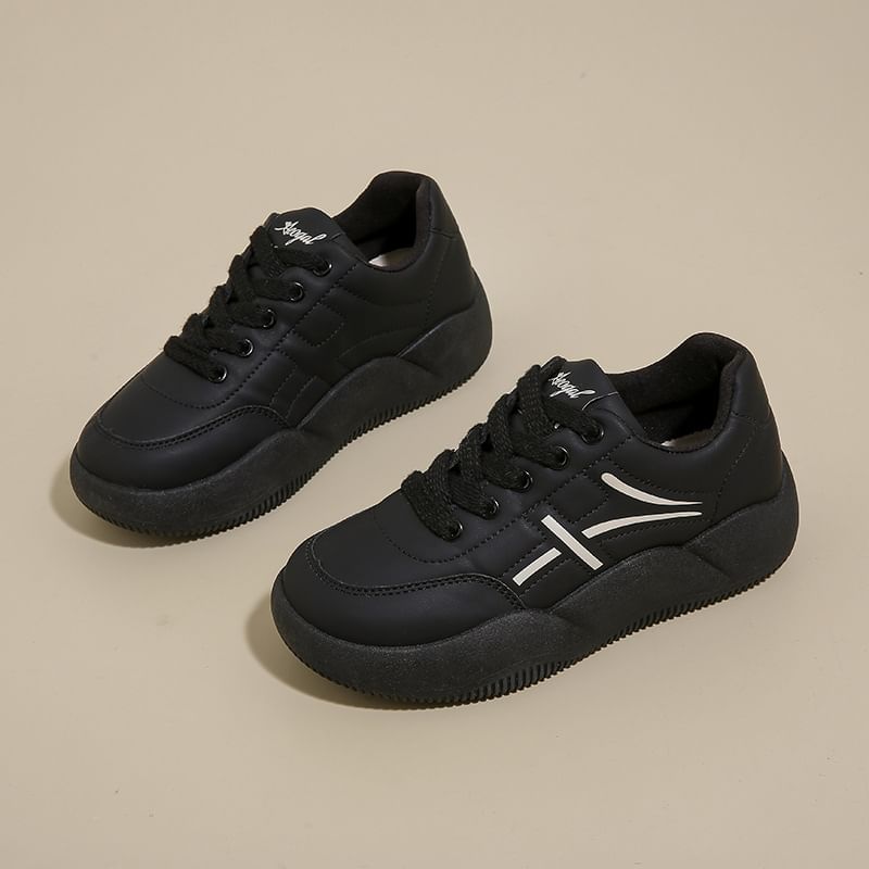 Panel Platform Sneakers