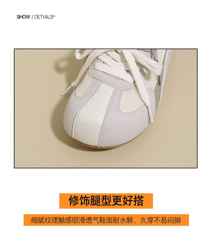 Sneakers Platform Panel Mesh