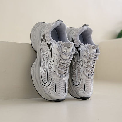 Mesh Platform Sneakers Panel
