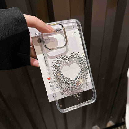 Glitter Heart Phone Case