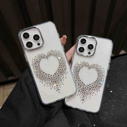 Glitter Heart Phone Case