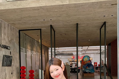 Panel Bow Beaded Fit Halter Slim Top Camisole Lace