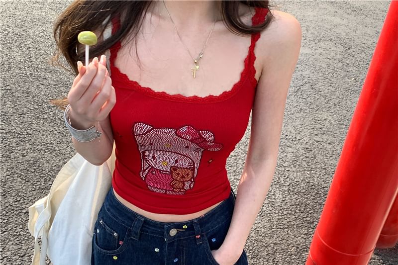 Waist Embroidered Floral Wide Leg Jeans High