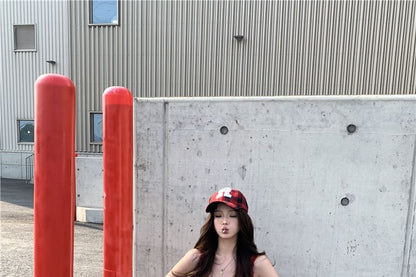 Waist Embroidered Floral Wide Leg Jeans High