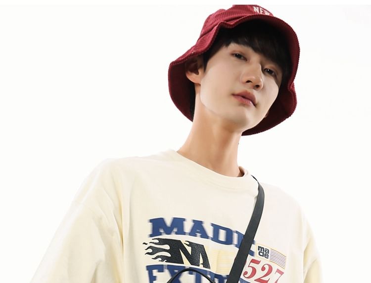 Drawstring Mobile Phone Nylon Crossbody Bag Plaid