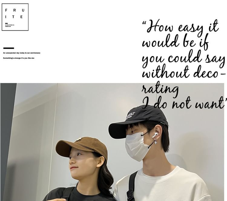 Nylon Belt Print Bag Lettering