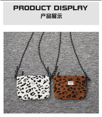 Crossbody Fleece Bag Applique