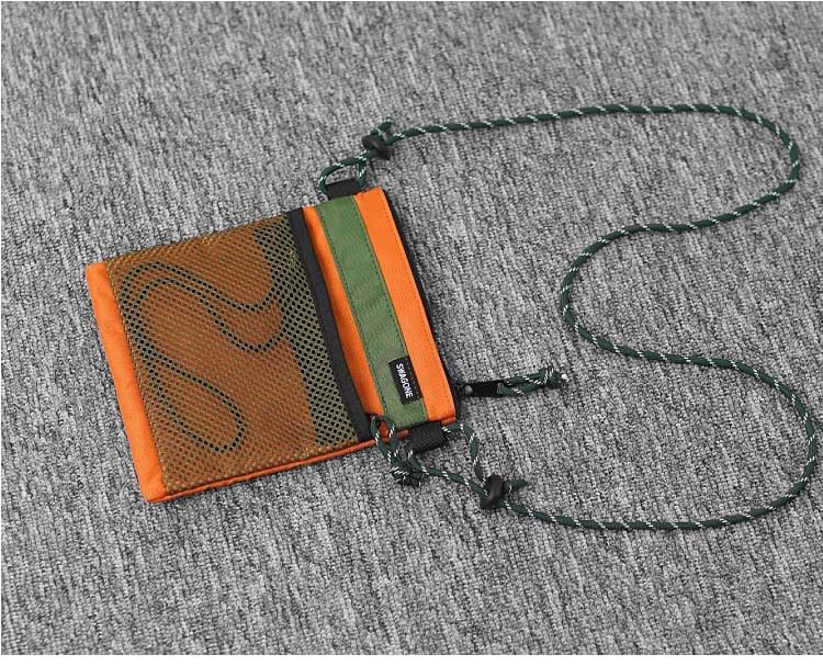 Crossbody Tone Two Panel Bag Mesh