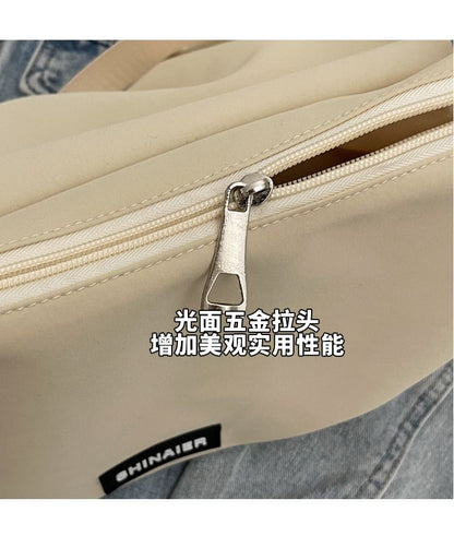 Drawstring Bag Crossbody Plain Flap