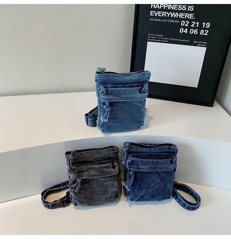 Sac bandoulière en jean