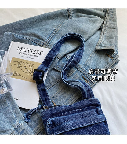 Sac bandoulière en jean