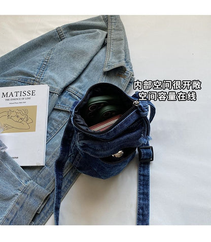 Sac bandoulière en jean